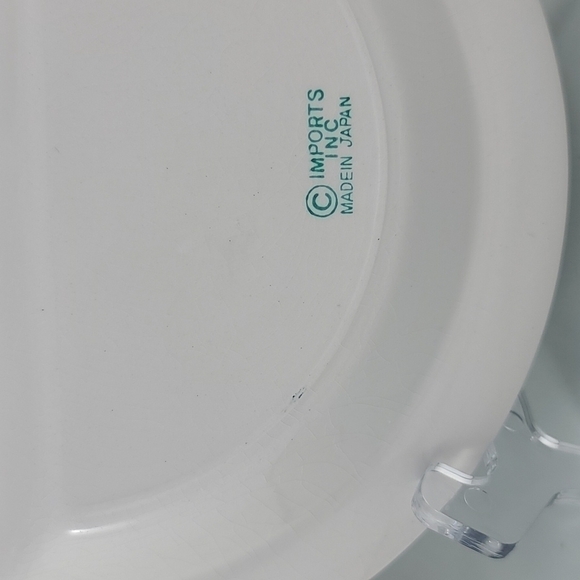 rare 1960s YUM-EE-YUM Imports Inc Japan Children's Divided Plate - Picture 7 of 9